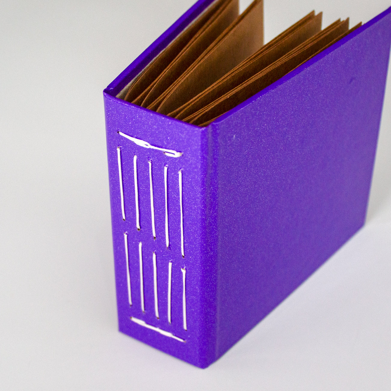 Mini Purple Glitter Photo Album
