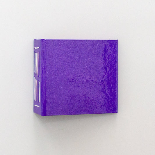 Mini Purple Glitter Photo Album
