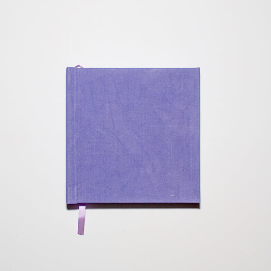 Purple Mini Square Dotted Journal
