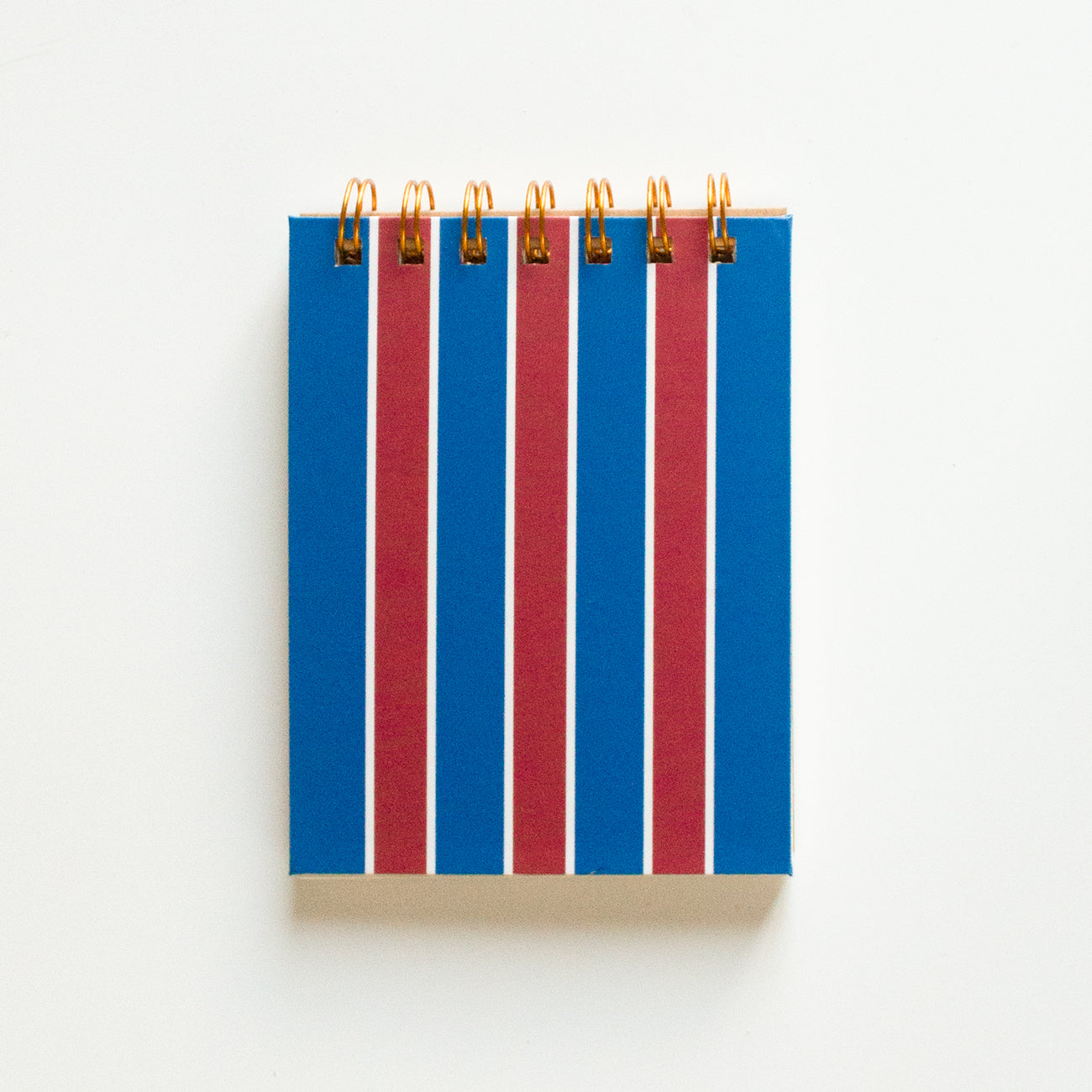 Montreal Striped Wired Notepad