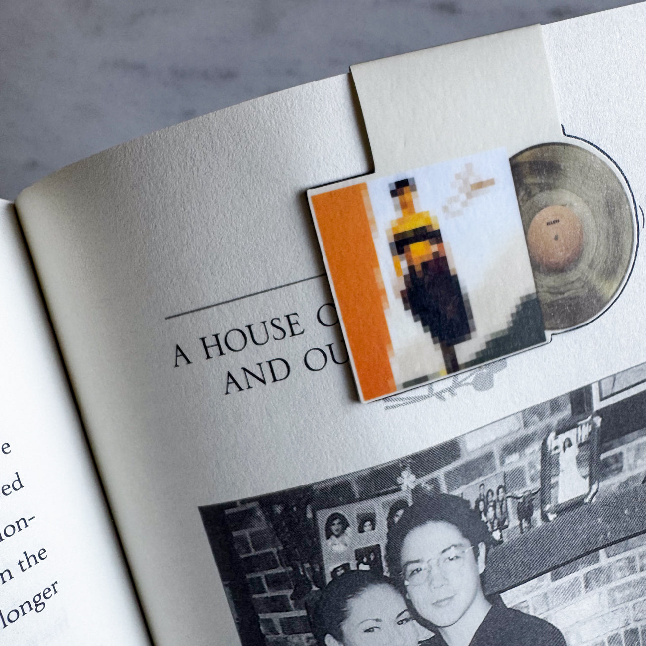 Selena Vinyl Magnetic Bookmark