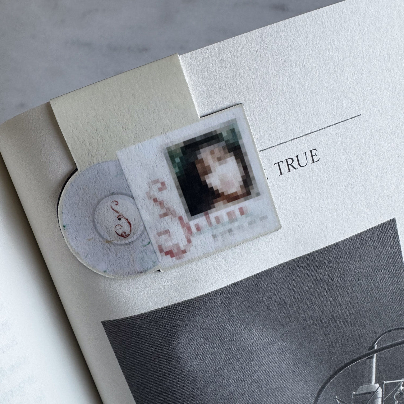 Dreaming of You Vinyl Magnetic Bookmark