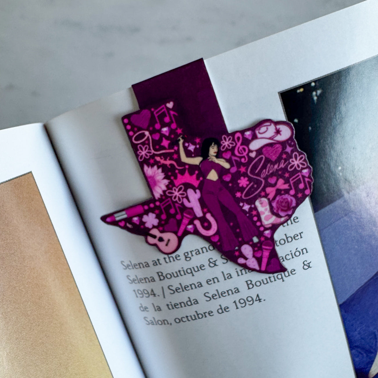 Selena Texas Magnetic Bookmark