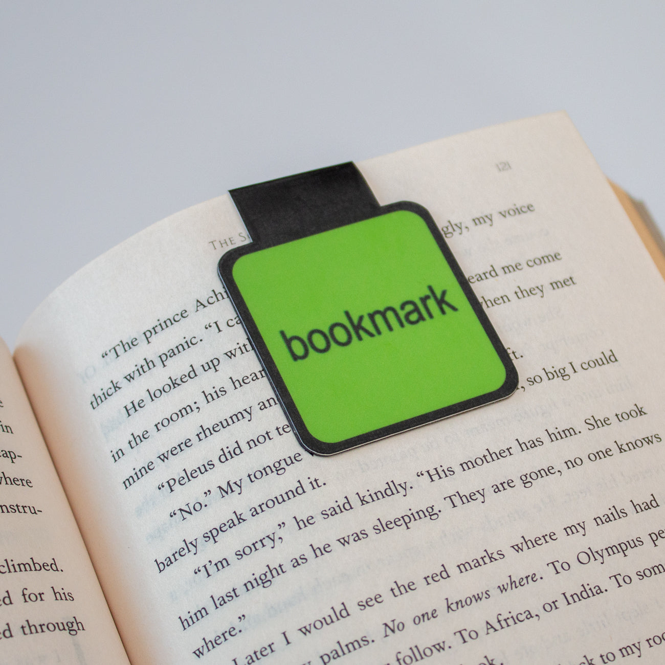 brat Magnetic Bookmark