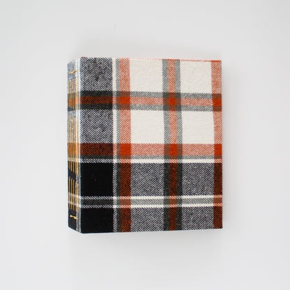 Brown Plaid Photo Album