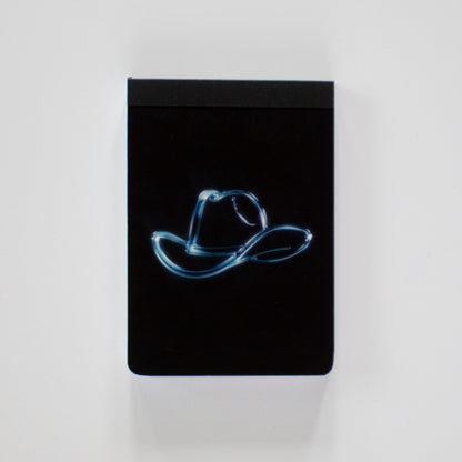 Chrome Cowboy Mini Notepad