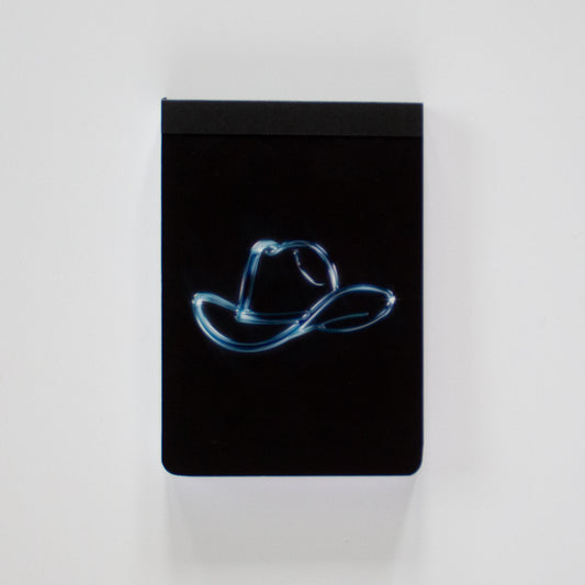 Chrome Cowboy Mini Notepad