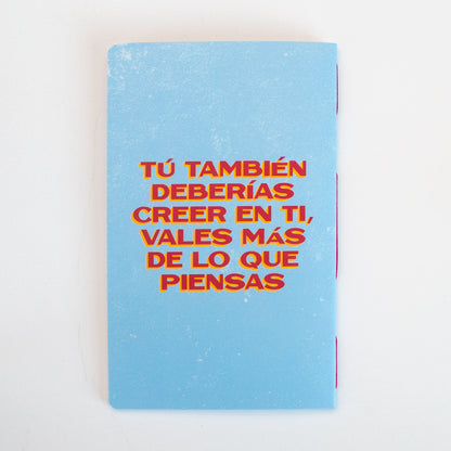 "Creer En Ti" Large Notebook