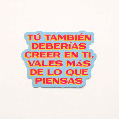 "Creer en Ti" Vinyl Sticker Pack