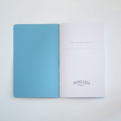 Chrome Cowboy Large Notebook