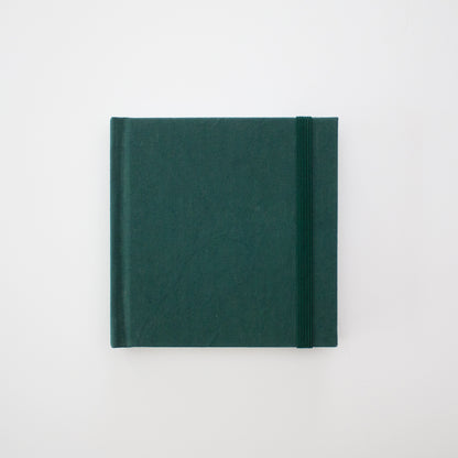 Green Mini Square Dotted Journal