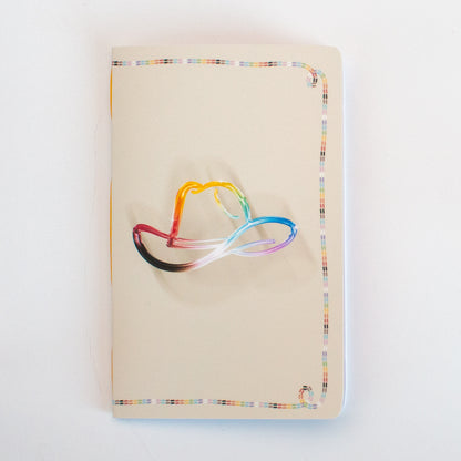 Pride Chrome Cowboy Large Notebook