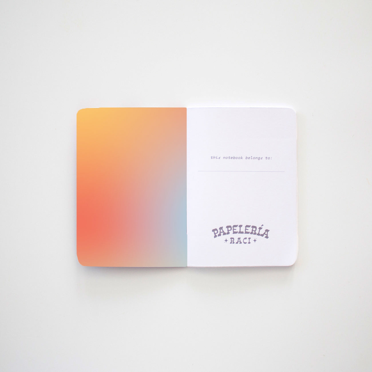 Pride Chrome Cowboy Mini Notebook