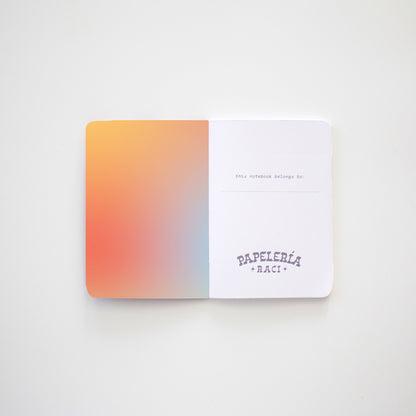 Pride Chrome Cowboy Mini Notebook