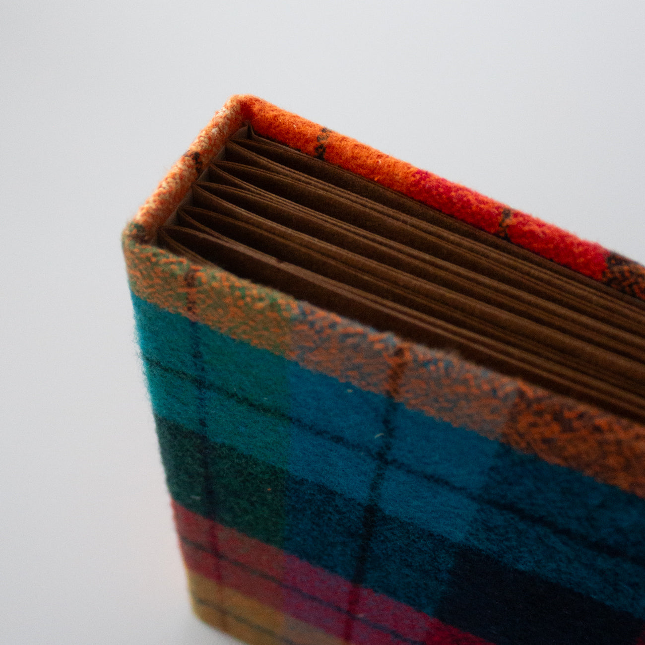 Rainbow Plaid Photo Album