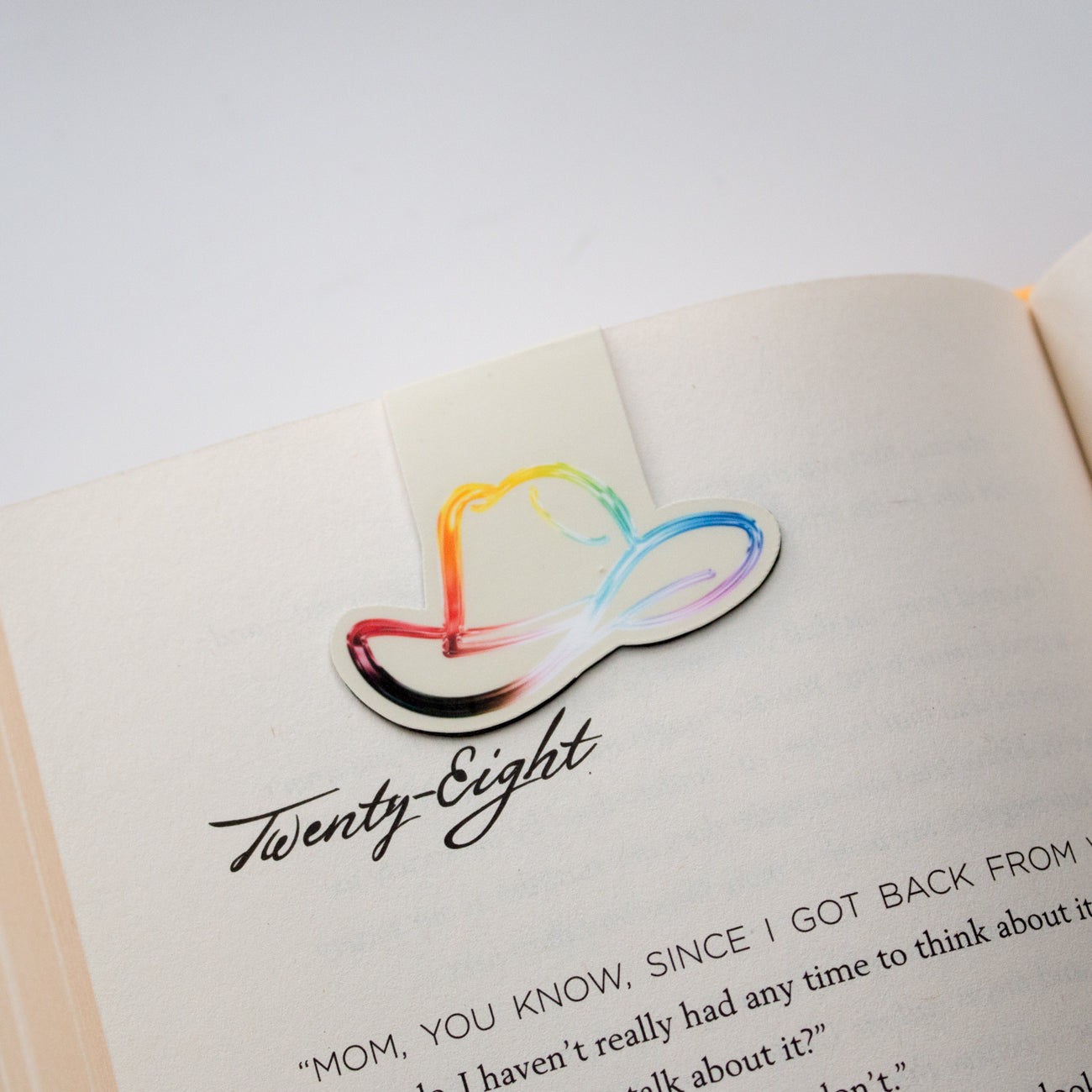 Pride Chrome Cowboy Magnetic Bookmark