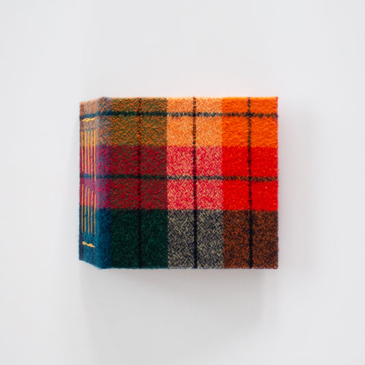 Mini Rainbow Plaid Photo Album