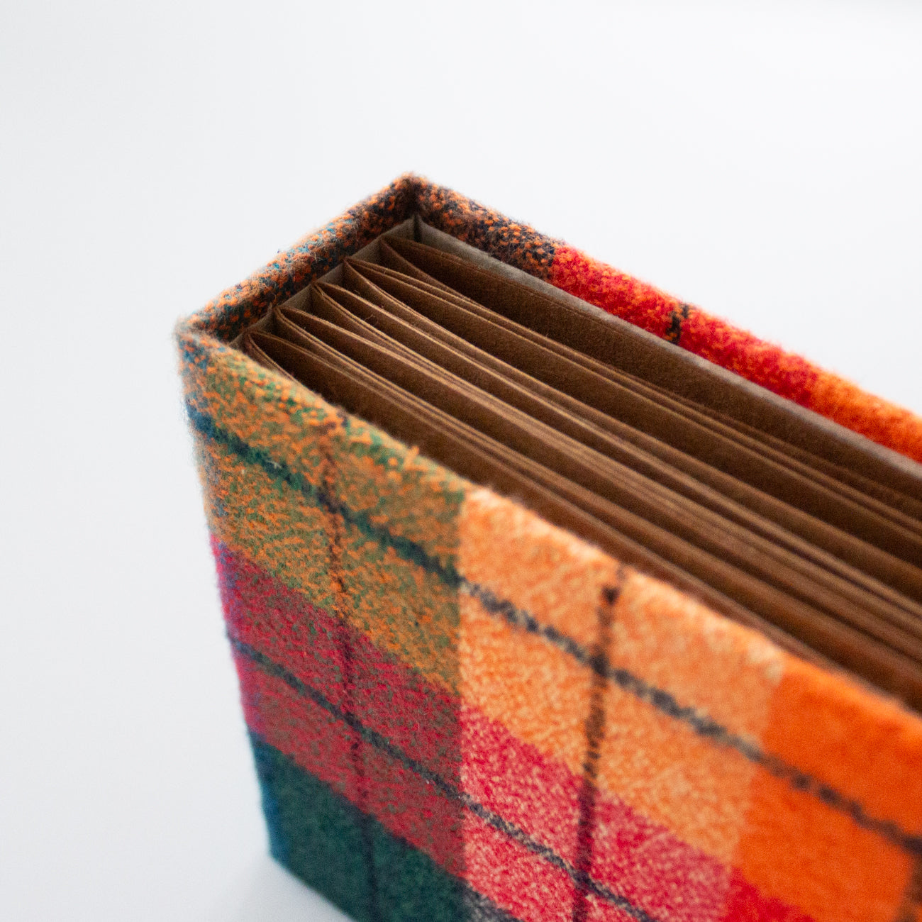 Mini Rainbow Plaid Photo Album