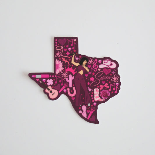Selena Texas Sticker