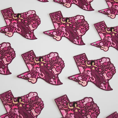 Selena Texas Sticker