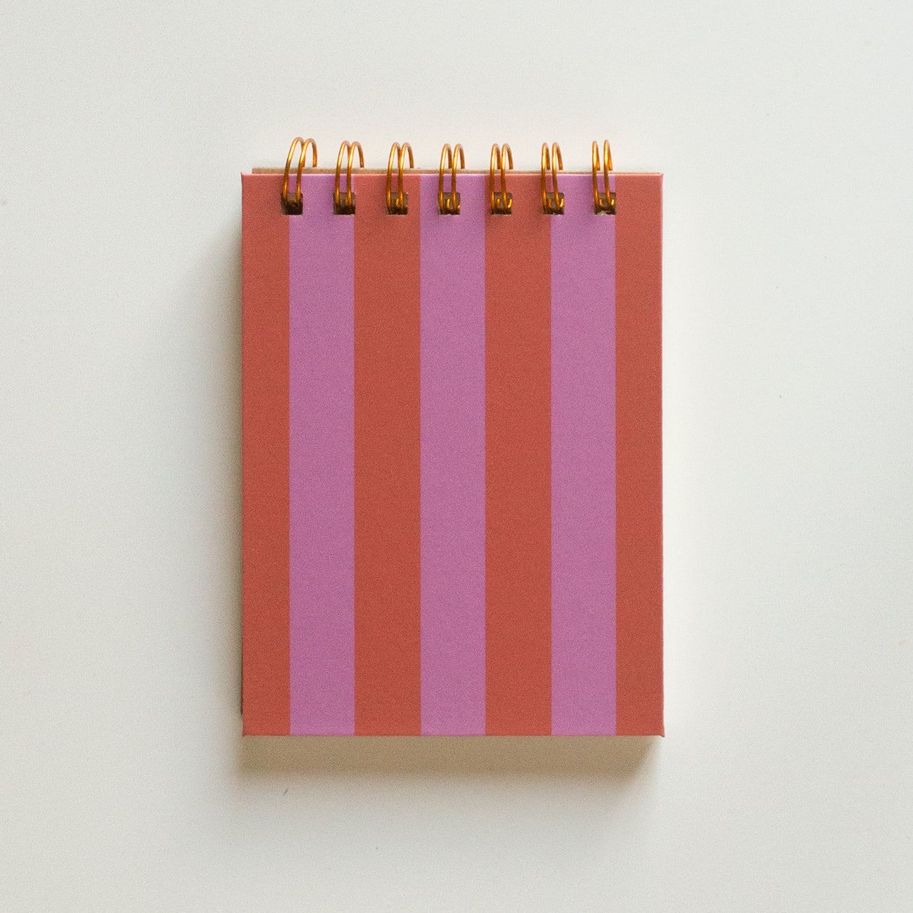 Sherbet Striped Wired Notepad